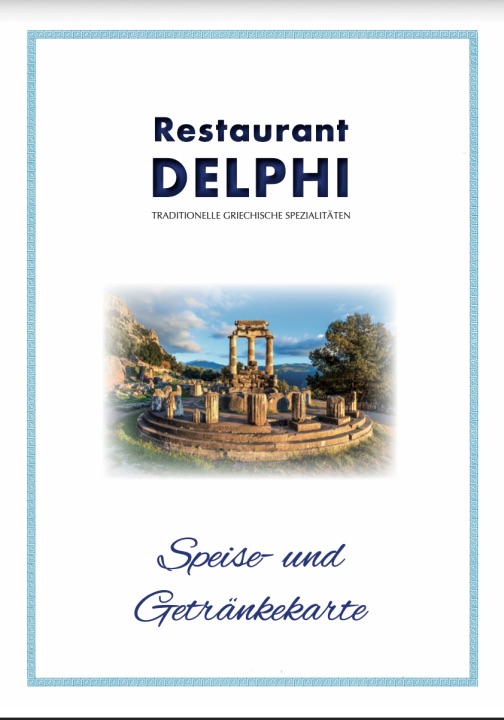 Speisekarte Frontseite 2026
